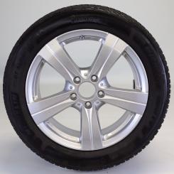 Wheel Package de invierno de aleación de 17 pulgadas con neumáticos Michelin para Clase C 206, original Mercedes-Benz