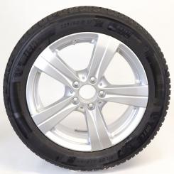 Wheel Package de invierno de aleación de 17 pulgadas con neumáticos Michelin para Clase C 206, original Mercedes-Benz