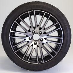 Wheel Package de invierno de aleación de 18 pulgadas con neumáticos Goodyear para Clase C 206, original Mercedes-Benz