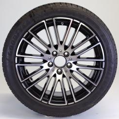 Wheel Package de invierno de aleación de 18 pulgadas con neumáticos Goodyear para Clase C 206, original Mercedes-Benz