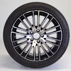 Wheel Package de invierno de aleación de 18 pulgadas con neumáticos Goodyear para Clase C 206, original Mercedes-Benz