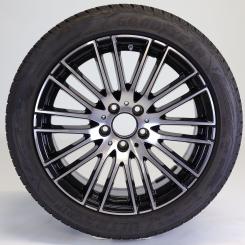 Wheel Package de invierno de aleación de 18 pulgadas con neumáticos Goodyear para Clase C 206, original Mercedes-Benz