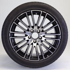 Wheel Package de invierno de aleación de 18 pulgadas con neumáticos Goodyear para Clase C 206, original Mercedes-Benz