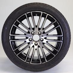 Wheel Package de invierno de aleación de 18 pulgadas con neumáticos Goodyear para Clase C 206, original Mercedes-Benz