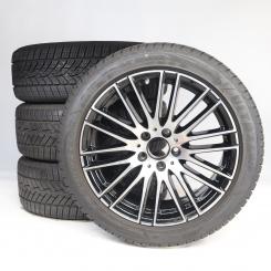 Juego completo de ruedas de invierno de aleación de 18 pulgadas con neumáticos Goodyear para Clase C 206, original Mercedes-Benz