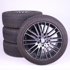 Juego completo de ruedas de invierno de aleación de 18 pulgadas con neumáticos Goodyear para Clase C 206, original Mercedes-Benz