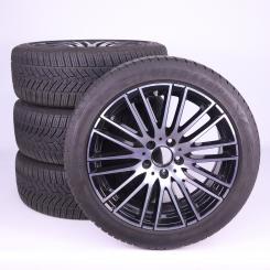 Juego completo de ruedas de invierno de aleación de 18 pulgadas con neumáticos Goodyear para Clase C 206, original Mercedes-Benz