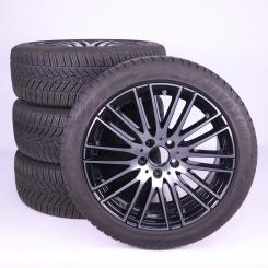 Juego completo de ruedas de invierno de aleación de 18 pulgadas con neumáticos Goodyear para Clase C 206, original Mercedes-Benz