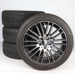 Juego completo de ruedas de invierno de aleación de 18 pulgadas con neumáticos Goodyear para Clase C 206, original Mercedes-Benz