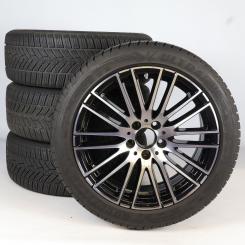 Juego completo de ruedas de invierno de aleación de 18 pulgadas con neumáticos Goodyear para Clase C 206, original Mercedes-Benz