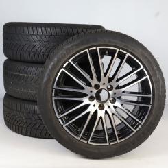 Juego completo de ruedas de invierno de aleación de 18 pulgadas con neumáticos Goodyear para Clase C 206, original Mercedes-Benz