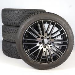 Juego completo de ruedas de invierno de aleación de 18 pulgadas con neumáticos Goodyear para Clase C 206, original Mercedes-Benz