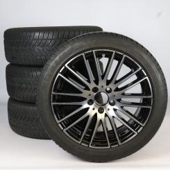 Juego completo de ruedas de invierno de aleación de 18 pulgadas con neumáticos Goodyear para Clase C 206, original Mercedes-Benz
