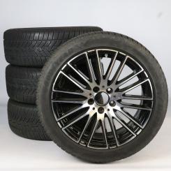 Juego completo de ruedas de invierno de aleación de 18 pulgadas con neumáticos Goodyear para Clase C 206, original Mercedes-Benz