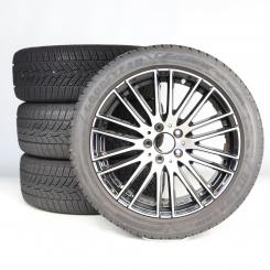Juego completo de ruedas de invierno de aleación de 18 pulgadas con neumáticos Goodyear para Clase C 206, original Mercedes-Benz