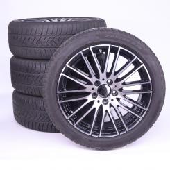 Juego completo de ruedas de invierno de aleación de 18 pulgadas con neumáticos Pirelli para Clase C 206, original Mercedes-Benz