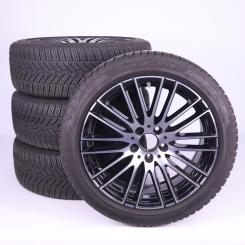 Juego completo de ruedas de invierno de aleación de 18 pulgadas con neumáticos Pirelli para Clase C 206, original Mercedes-Benz