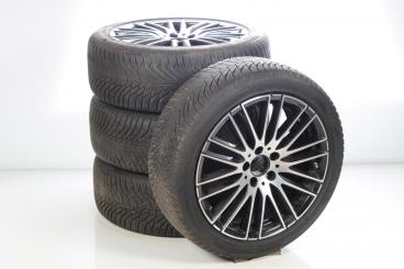 Juego completo de ruedas de invierno de aleación de 18 pulgadas con neumáticos Fulda para Clase C 206, original Mercedes-Benz