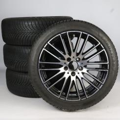 Juego completo de ruedas todas las estaciones de aleación de 18 pulgadas con neumáticos Goodyear para Clase C 206, original Mercedes-Benz