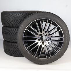 Juego completo de ruedas todas las estaciones de aleación de 18 pulgadas con neumáticos Kumho para Clase C 206, original Mercedes-Benz