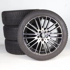 Juego completo de ruedas todas las estaciones de aleación de 18 pulgadas con neumáticos Falken para Clase C 206, original Mercedes-Benz