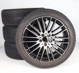 Juego completo de ruedas todas las estaciones de aleación de 18 pulgadas con neumáticos Falken para Clase C 206, original Mercedes-Benz
