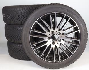 Juego completo de ruedas de invierno de aleación de 18 pulgadas con neumáticos Kumho para Clase C 206, original Mercedes-Benz
