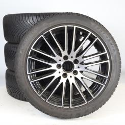 Juego completo de ruedas de invierno de aleación de 18 pulgadas con neumáticos Maxxis para Clase C 206, original Mercedes-Benz