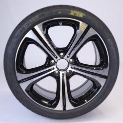 Rueda completa Alu GOODY/EagleF1Asymmetric5, llanta de 5 rad 