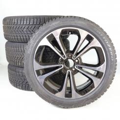 Juego completo de ruedas de invierno de aleación de 18 pulgadas con neumáticos Pirelli para Clase C 206, original Mercedes-Benz