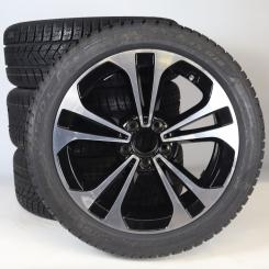 Juego completo de ruedas de invierno de aleación de 18 pulgadas con neumáticos Pirelli para Clase C 206, original Mercedes-Benz