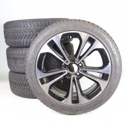Juego completo de ruedas de invierno de aleación de 18 pulgadas con neumáticos Goodyear para Clase C 206, original Mercedes-Benz