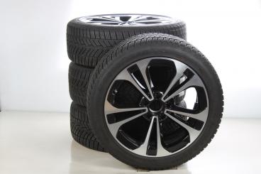 Juego completo de ruedas de invierno de aleación de 18 pulgadas con neumáticos Goodyear para Clase C 206, original Mercedes-Benz