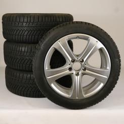 Juego completo de ruedas de invierno de aleación de 18 pulgadas con neumáticos Continental para Clase E 213, EClase ECoupé 238, original Mercedes-Benz