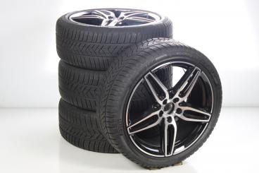 Juego de ruedas completas AMG, aluminio de 19 pulgadas, Clas 