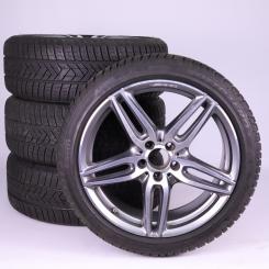 Juego de ruedas completas AMG, aluminio de 19 pulgadas, Clas 