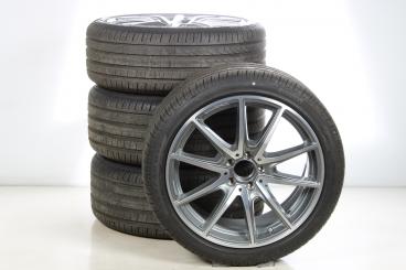 Juego de ruedas completas AMG, aluminio de 19 pulgadas, Clas 