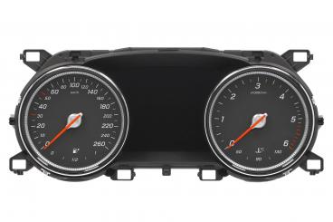 Cuadro de instrumentos diésel hasta 260 km/h 