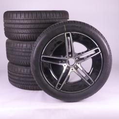 Juego de ruedas completas AMG, aluminio de 19 pulgadas, Clas 