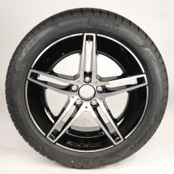 Wheel Package de verano de aleación de 19 pulgadas con neumáticos Michelin para Clase E 214, original Mercedes-AMG