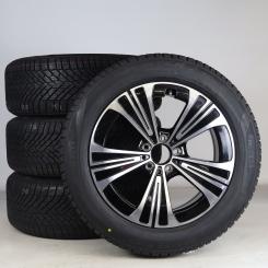 Juego completo de ruedas de invierno de aleación de 18 pulgadas con neumáticos Pirelli para Clase E 214, original Mercedes-Benz