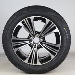 Juego completo de ruedas de invierno de aleación de 18 pulgadas con neumáticos Pirelli para Clase E 214, original Mercedes-Benz