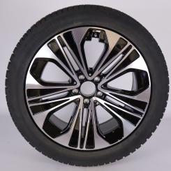 Wheel Package de invierno de aleación de 19 pulgadas con neumáticos Continental para Clase E 214, original Mercedes-Benz
