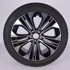 Wheel Package de invierno de aleación de 19 pulgadas con neumáticos Continental para Clase E 214, original Mercedes-Benz
