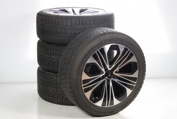 Juego completo de ruedas de invierno de aleación de 19 pulgadas con neumáticos Continental para Clase E 214, original Mercedes-Benz