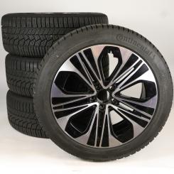 Juego completo de ruedas de invierno de aleación de 19 pulgadas con neumáticos Continental para Clase E 214, original Mercedes-Benz