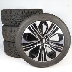 Juego completo de ruedas de invierno de aleación de 19 pulgadas con neumáticos Continental para Clase E 214, original Mercedes-Benz