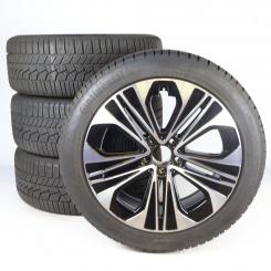 Juego completo de ruedas de invierno de aleación de 19 pulgadas con neumáticos Continental para Clase E 214, original Mercedes-Benz