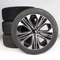 Juego completo de ruedas de invierno de aleación de 19 pulgadas con neumáticos Continental para Clase E 214, original Mercedes-Benz