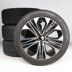 Juego completo de ruedas de invierno de aleación de 19 pulgadas con neumáticos Continental para Clase E 214, original Mercedes-Benz